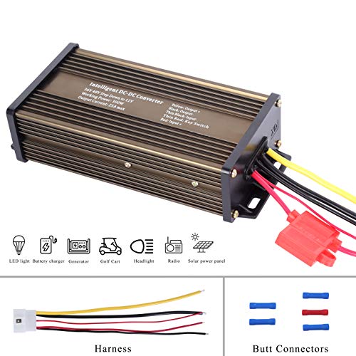 Pro Chaser DC-DC Golf Carts RVs 48V 36V Volt Voltage to 12V Step