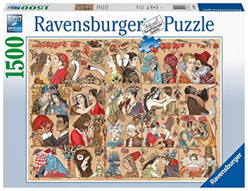 Ravensburger - Puzzle Amor a lo largo de los años, 1500 Piezas, Puzzle Adultos
