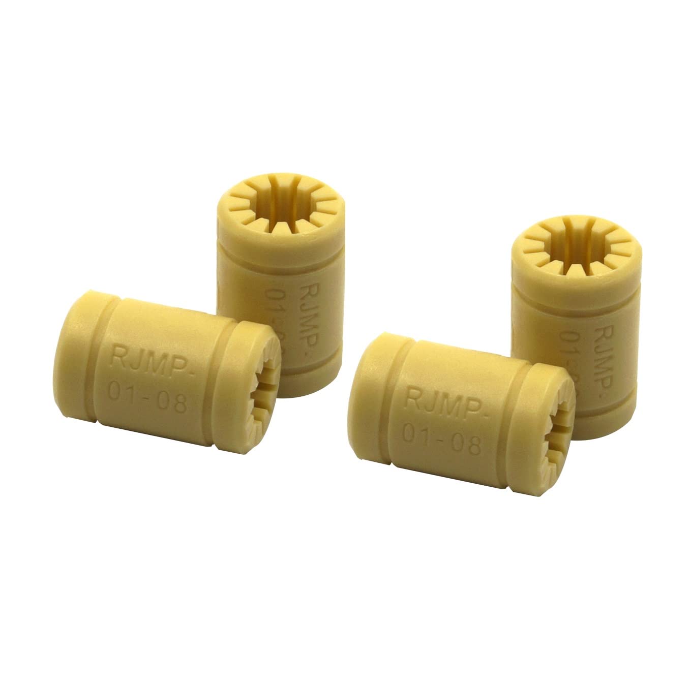 3DINNOVATIONS Solid Polymer LM8UU Linear Bearings Bushing LM8UU 3D Printer Solid Polymer Bearing 8mm Shaft RJMP-01-08 Plastic Linear Bearings-Set of 4 pcs (B07TPFF7QC) Amazon Price History, Amazon Price Tracker