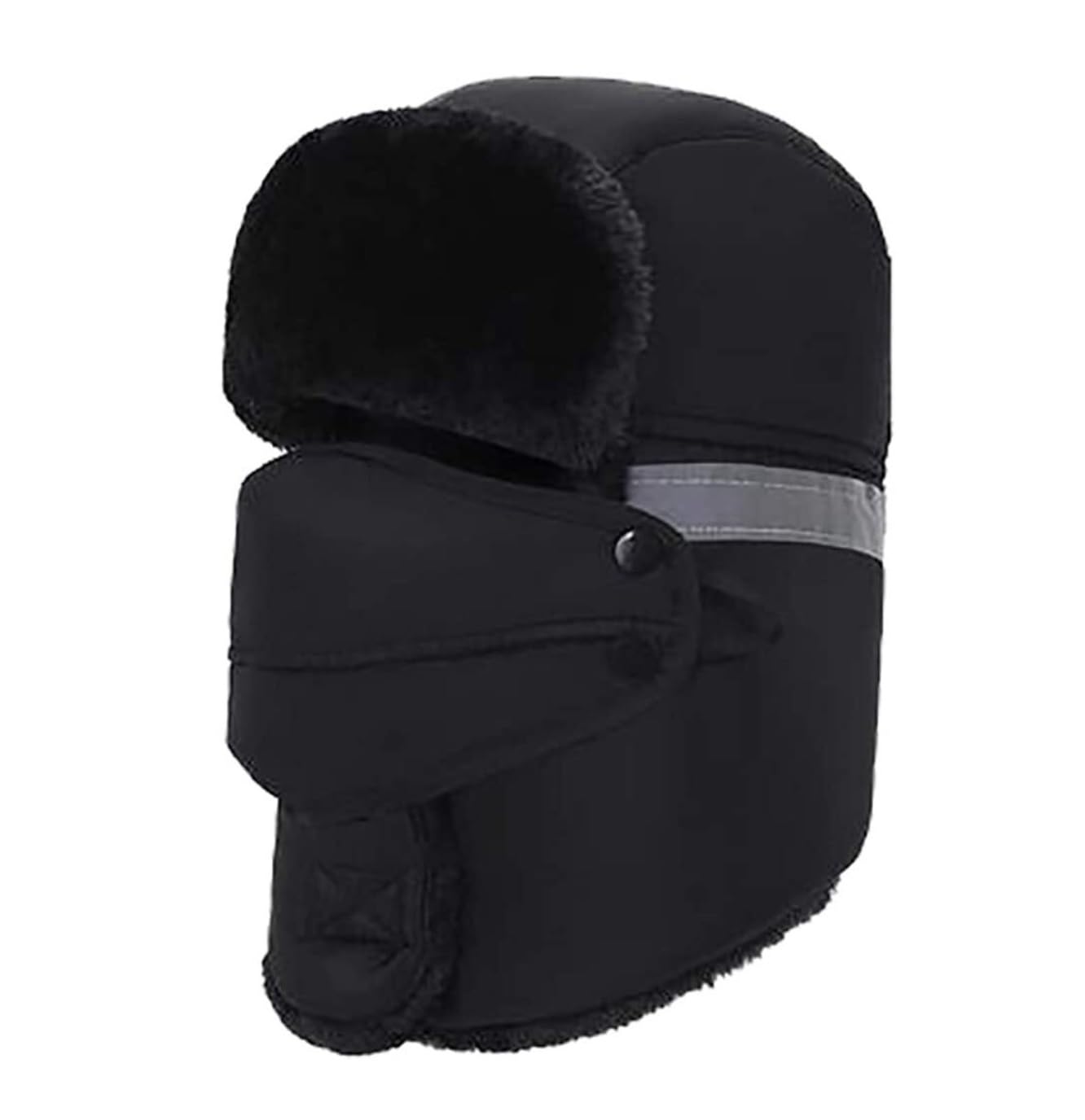 Mütze Wintermütze Unisex-Hut Winddichte Wintermütze Mit Ohrenklappen Bombermütze Für Radfahren Haube Winter