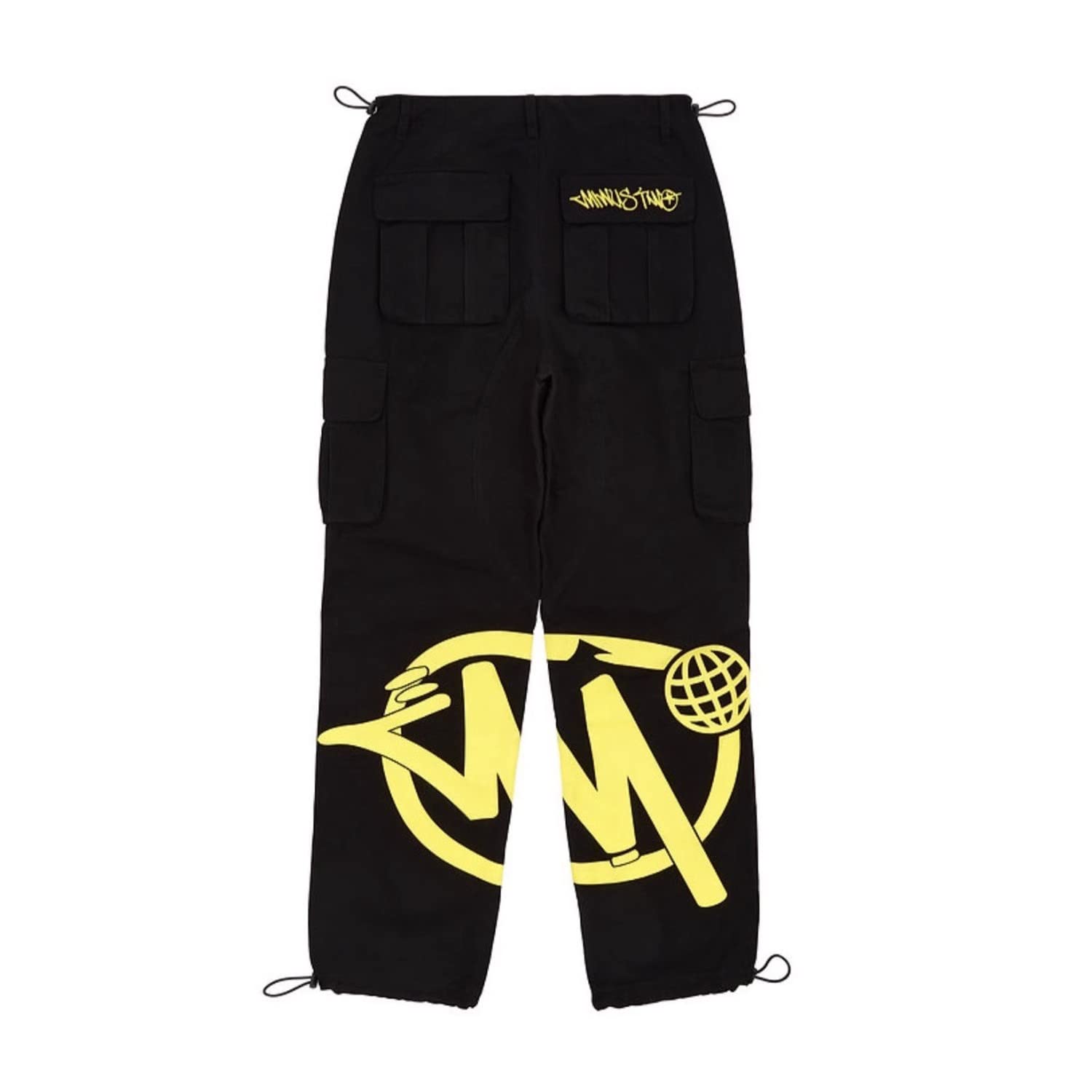 High Waist Baggy Jeans Mens Y2K Minus Two Cargo Pants New Harajuku Hip Hop Gothic Loose Joggers Overalls Streetwear