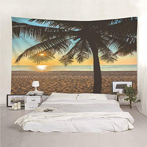 Decoración de pared con tapiz KnSam marrón y azul, ideal para renovar el salón o dormitorio 7
