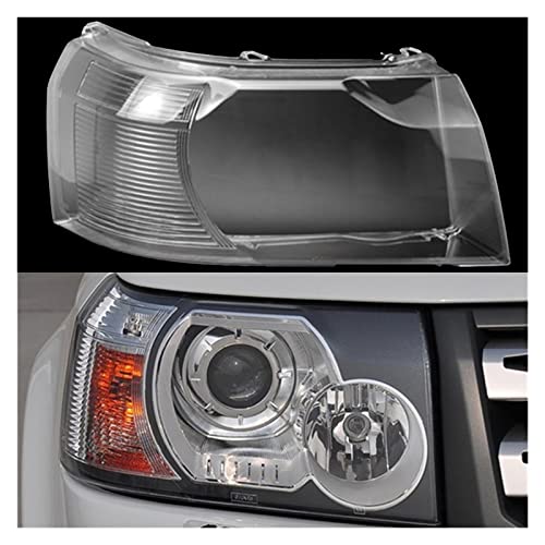Couvercle phare Freelander 2007-2012 droit en verre transparent