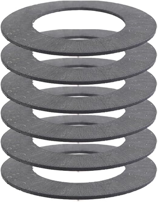 6x Slip Clutch Friction Disc, 140mm OD X 85mm ID, Code 1805010