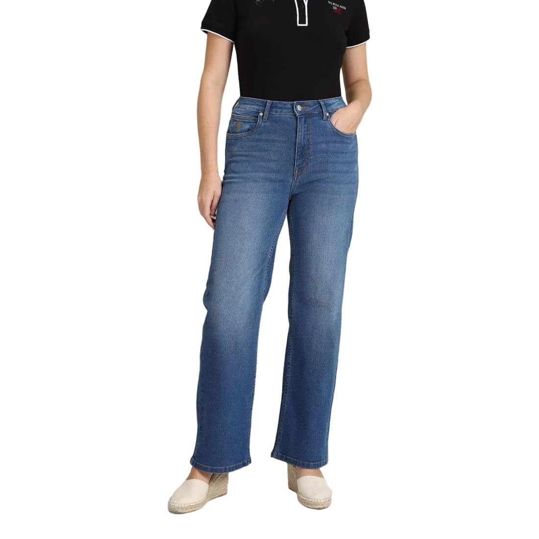 u.s. polo assn. Women's Regular Fit High Rise Jeans-picture-27