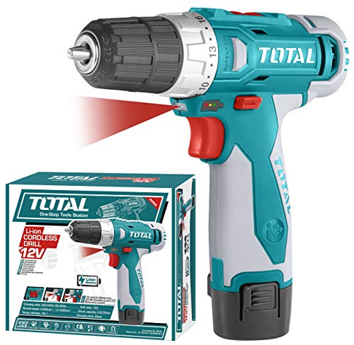 TOTAL 12V Li-ion Cordless Drill 
