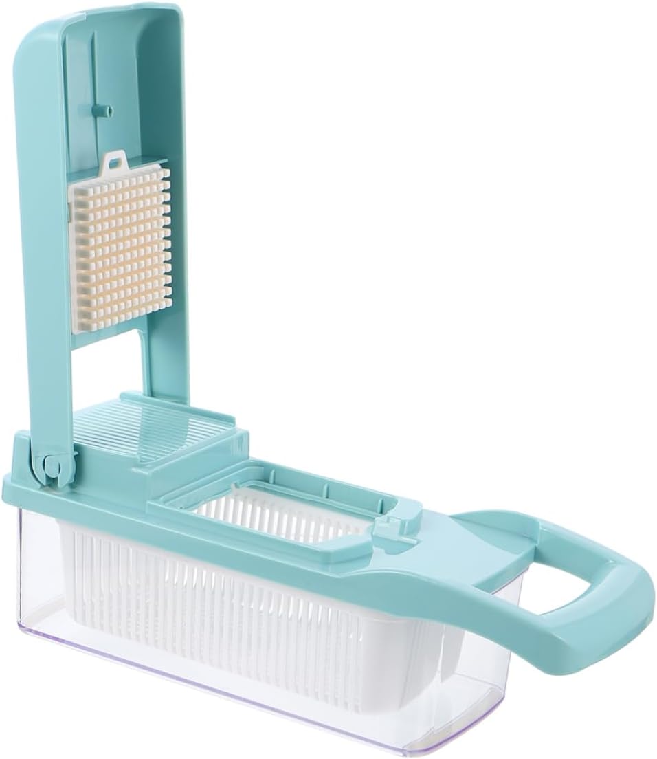 Veggie Dicer Slicer Shredder Egg Separator One Vegetable Chopper for Faster and Easier Cooking
