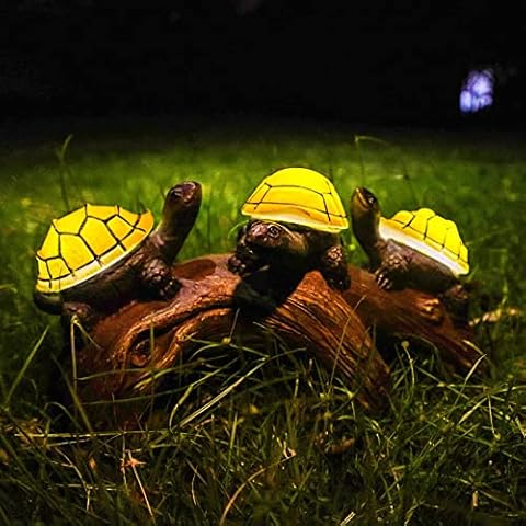 pearlstar Solar Turtle Outdoor Decor Cover