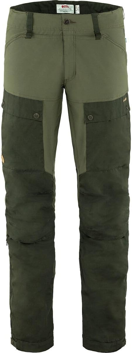Fjällräven Keb Men's Trekking Trousers - Durable, Water Resistant, Vented, Reinforced Stretch Fabric - Hiking, Trekking