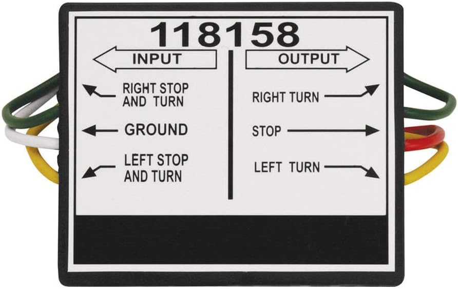Draw-Tite 118158 2 Wire to 3 Wire Taillight Converter