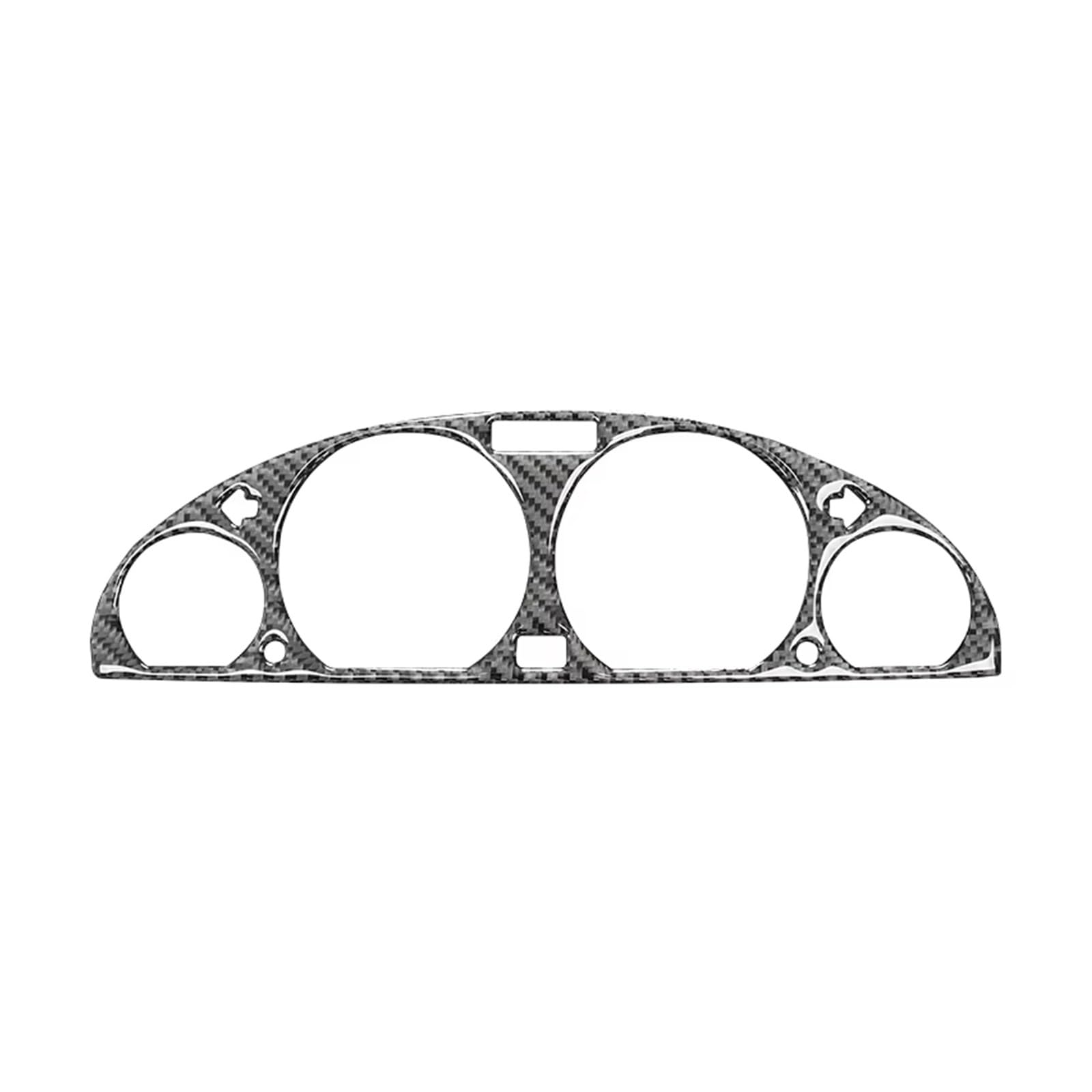 for BMW for 3 Series for E46 for M3 1999-2004 Carbon Fiber Car Speedometer Surround Decor Frame Trim Cover Stickers Interior Cover Trim
