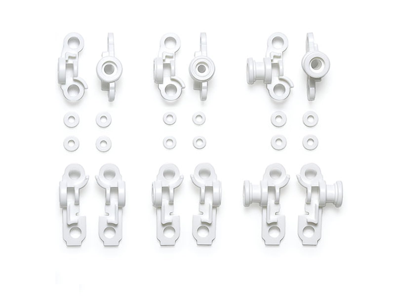 Amazon | タミヤ ミニ四駆特別企画 N-04/T-04強化ユニット ホワイト