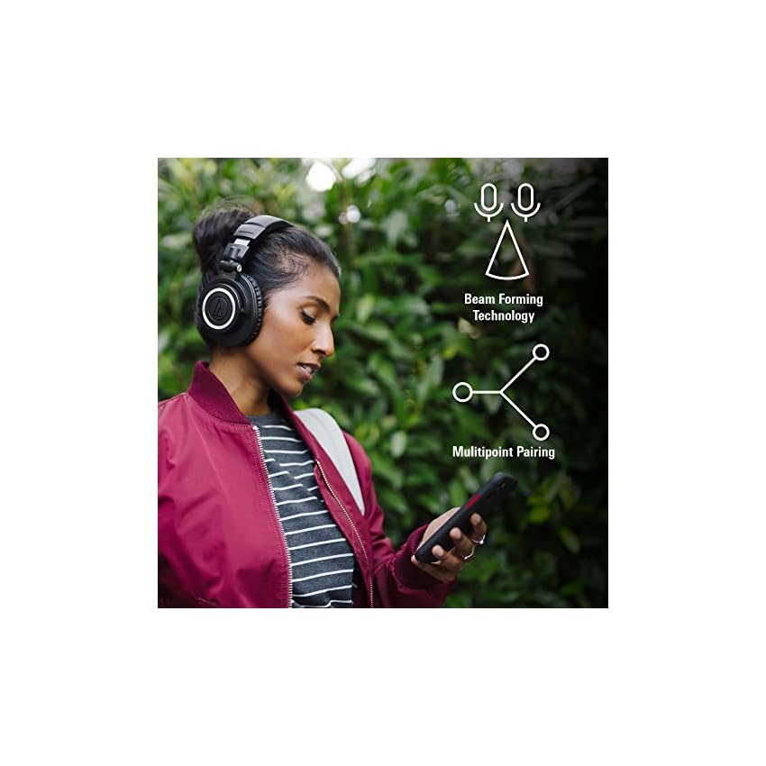 audio technica ath m50xbt2 casque sans fil noir