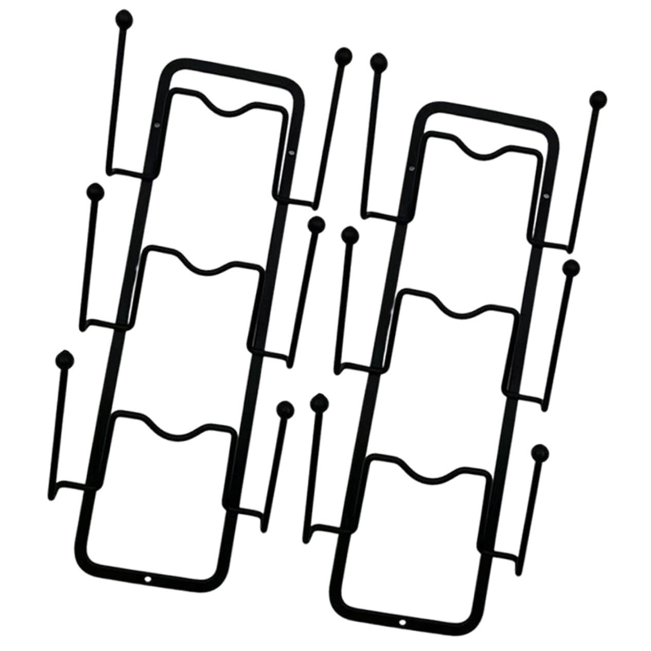 2 Piezas Rejilla para Tapas de Ollas Carbono Soporte Resistente al Desgaste para Tapas de Sartenes de Ollas sin Perforaciones para Gabinetes de Cocina