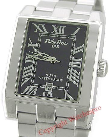 New Square Men Date Sport Dome Watch