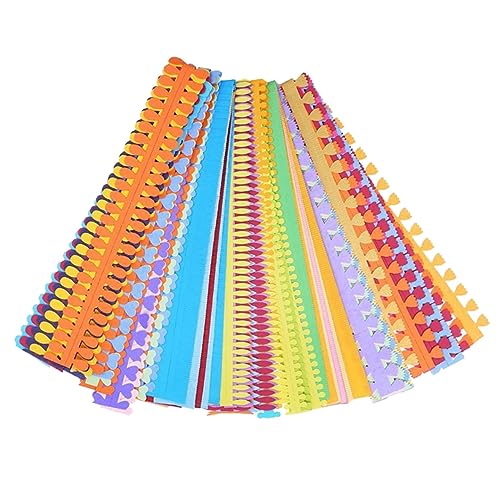 DOITOOL DIY Wreath Quilling Kit 60pcs Quilling Paper Strips for Creative Craft Projects