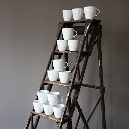 Keith Brymer Jones Tazza Alfabeto J, Bianco, 0,38