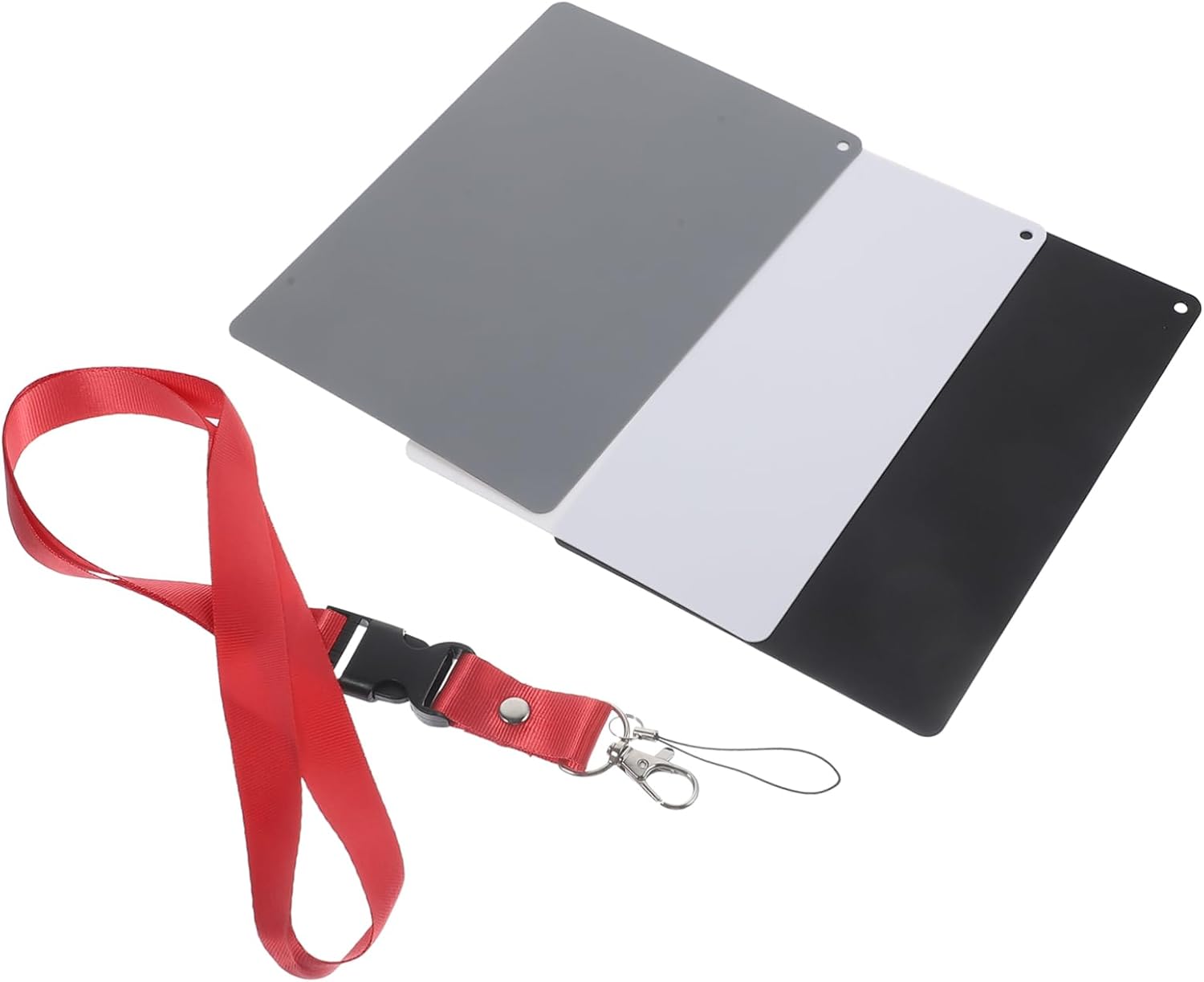 18degree Large Grey Balance Card for Photography Black White and Grey Correction Tool for DSLR Video and Film Use Portable Design for Accurate Exposure and Light Ratio Balancing