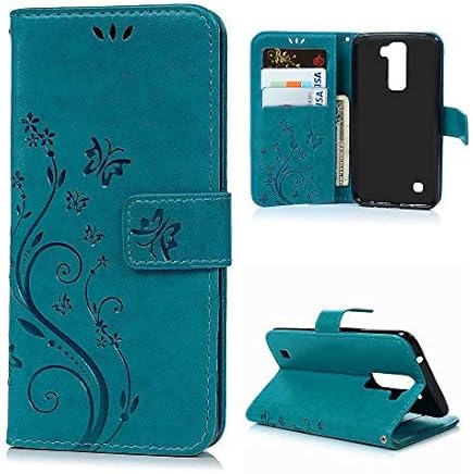 LG K10 Funda Libro de Cuero Impresi?n Con Tapa y Cartera,Correa de mano - Mavis's Diary Carcasa PU Leather Con TPU Silicona Case Interna Suave,Soporte Plegable,Ranuras para Tarjetas y Billetera,Cierre
