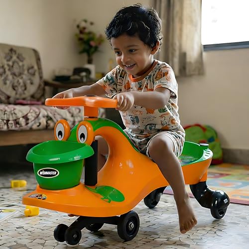 Image of Wishmaster Swing Magic Panda Car for Kids, Twister Ride on, Non Battery Operated Baby Push Rider Without Music & Light | Self-Balancing Twist Steering | Age 2-8 Years
