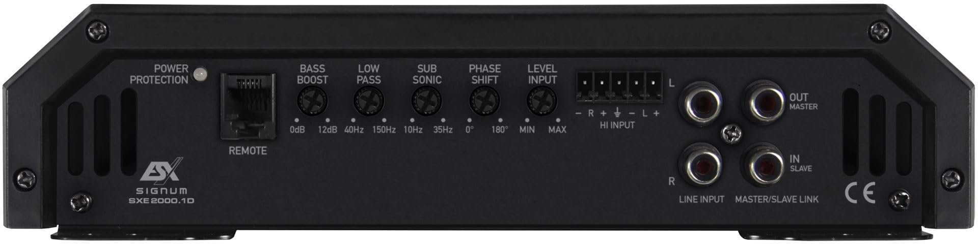 ESX SXE2000.1D - 1KW 1000 Watt RMS Monoblock 1-Kanal Verstärker Endstufe Digital Class D Class-D SXE 2000.1D