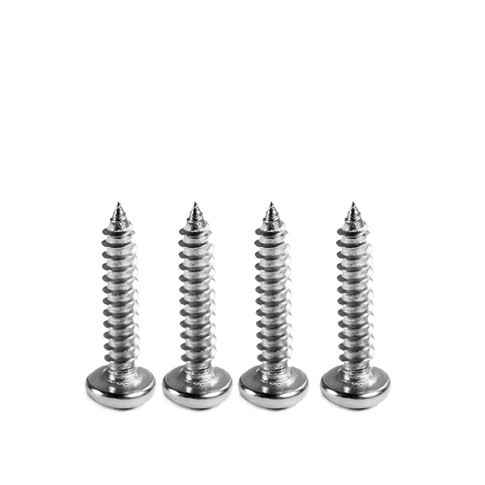 Surtido de tornillos para madera, Tornillo autorroscante de cabeza plana cruzada acero inoxidable 304 A2-70 DIN 7049 GB845 Varios tamaños(200PCS,ST3.5 X 50)
