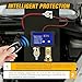 Nilight 240A Remote Battery Disconnect Switch 12V 24V Car Smart Anti-Theft Kill Switches Upgrade Prevent Power Drain Wireless Remote Control Relay Fobs Voltmeter Display for Auto Cars Truck RV Boat