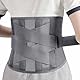 Jokisa Rückenbandage mit Stützstreben,Lendenwirbelstütze aus Atmungsaktivem Nylongewebe,Entlastet die Rückenmuskulatur und zur Haltungskorrektu,Bandscheiben Gürtel für Arbeit und Sports (XL)