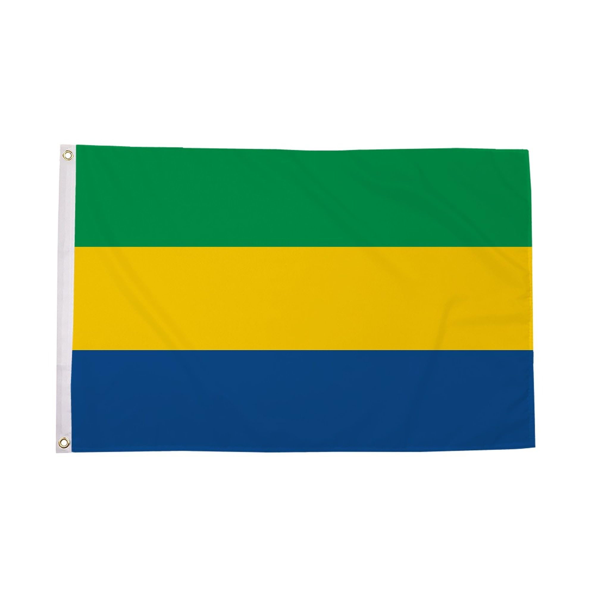 Flagtex Gabon Flag 5ft x 3ft (150cm x 90cm) โ image 1