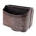 Produktbild Create Idea Drehbarer Schreibtisch-Organizer, 360 Grad, Fernbedienungshalter, offener Vorderfach, 18 x 13,5 x 13,5 cm, Braun
