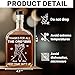 AGGLOMEKC Personalized Husband Spirits Decanter - Thanks For All Custom Whiskey Decanters - Husband Gift, Elegant Glass Decanters For Whiskey Lovers - 25Oz Decanter Liquor Vodka Tequila Bourbon Glass