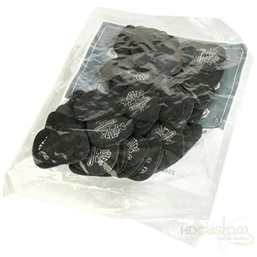 Dunlop ダンロップ TORTEX ピック×10枚セット (ティアドロップ/0.73mm) Pitch Black Standard