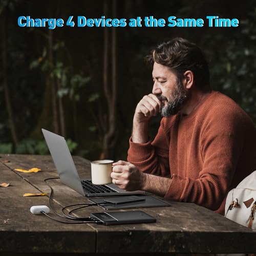 Baseus Laptop Power Bank, 100W Blade USB C Portable Laptop Charger, Super Fast Charging 20000mAh Slim Battery Pack for Laptop, MacBook Air, Dell, IPad, HP, iPhone, Samsung Galaxy, Switch, Steam Deck - Thumbnail 7
