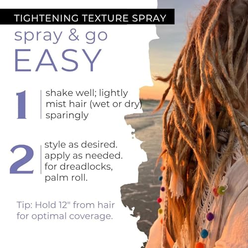 Dollylocks Spray Texturizador con Sal Marina 8oz miniatura 3