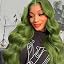 Olive Green Lace Front Wig