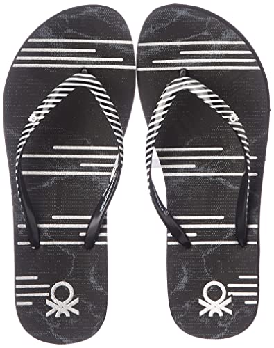 United Colors Of Benetton Womens Casual Slipper, Black, 5 UK (38 Eu) (B09NHSGWSX) Amazon Price History, Amazon Price Tracker