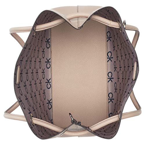 Image of Calvin Klein Gabrianna Bubble Lamb North /South Key Item Tote