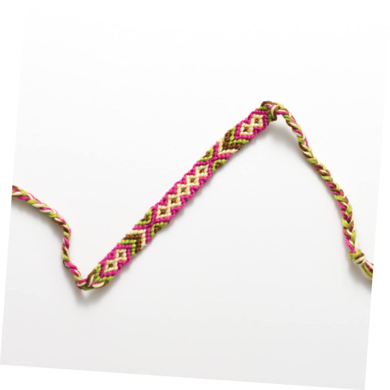 GALPADA 24piezas Pulsera De Hilo Trenzada Étnica Colorida Para Muñeca y Tobillo Hecha Mano Para Mujeres y Niñas De Amistad y Festivales