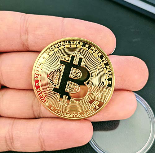 Preisvergleich Produktbild Bitcoin Münze 2021 BTC Sammelmünze