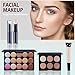 Makeup Kit For Women Full kit, Makeup Set For Teen Girls Eyeshadow Lip gloss Lipstick Make up Brushes Eyebrow Eyeliner Pen Liquid Concealer Foundation Primer makeup bag