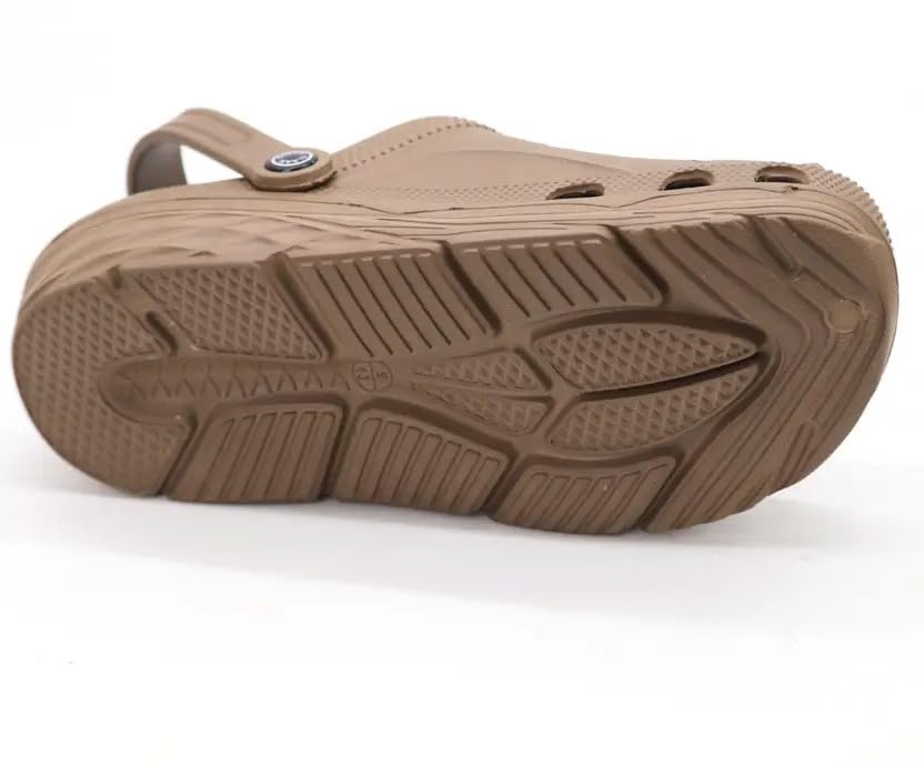 Image of SVAAR Men's Lightweight Classic Clogs || Sandals with Adjustable Back Strap for Men