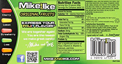 Mike And Ike Candy, Original, 5 Oz #TOP1