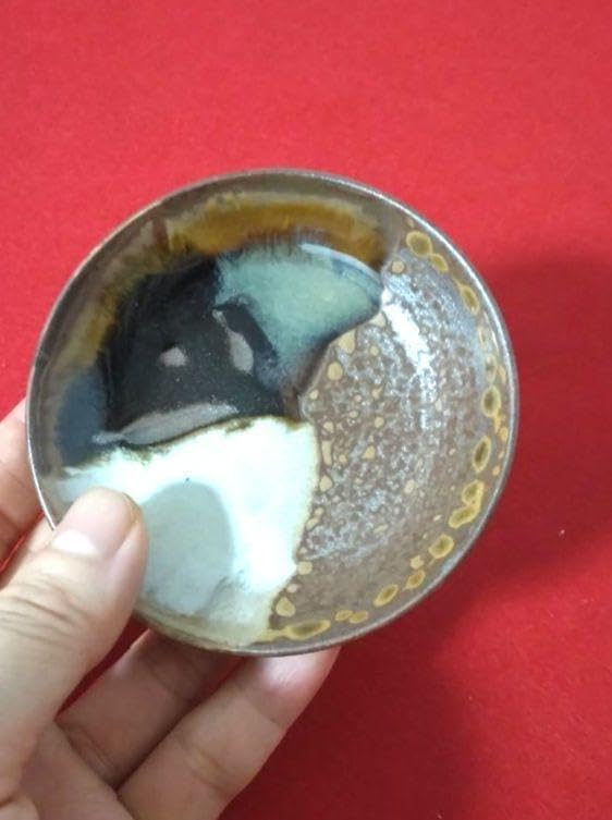 薩摩焼 ぐい呑み2個組 薩摩焼 ぐい呑み2個組 工芸品 薩摩焼 ぐい呑