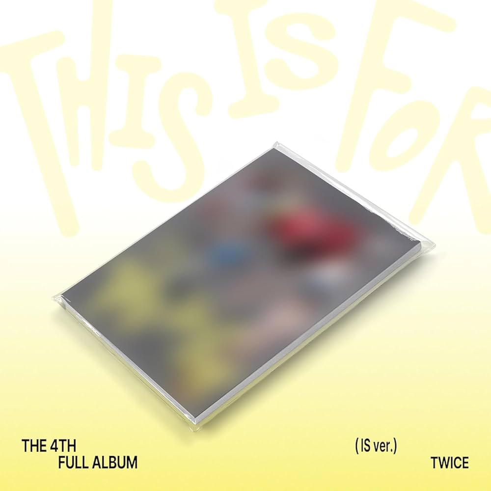 アイドル TWICE 4th Full Album THIS IS FOR vinyl TWICE 4th Album [ THIS IS FOR ] IS Version: Amazon.com.br