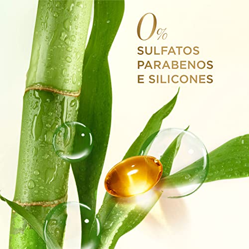 Condicionador Pantene Nutrient Blends Multiplicador de Volume com Bambu, Colágeno e Pantenol 235 ml