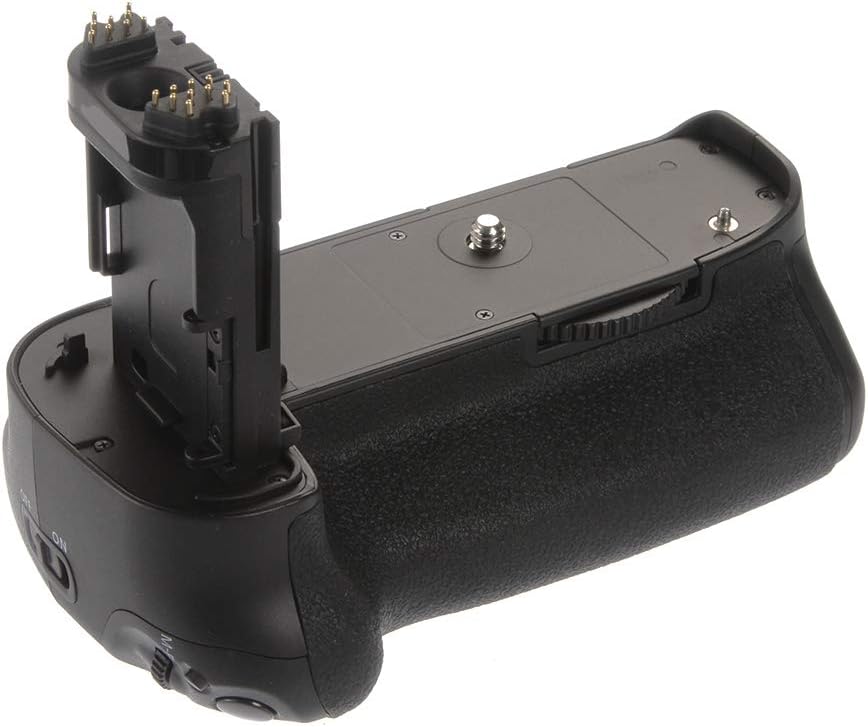 FocusFoto Pro Vertical Multi Power Battery Pack Grip Holder for Canon EOS 5D Mark III 5D3 5DIII DSLR Camera Replacement for BG-E6
