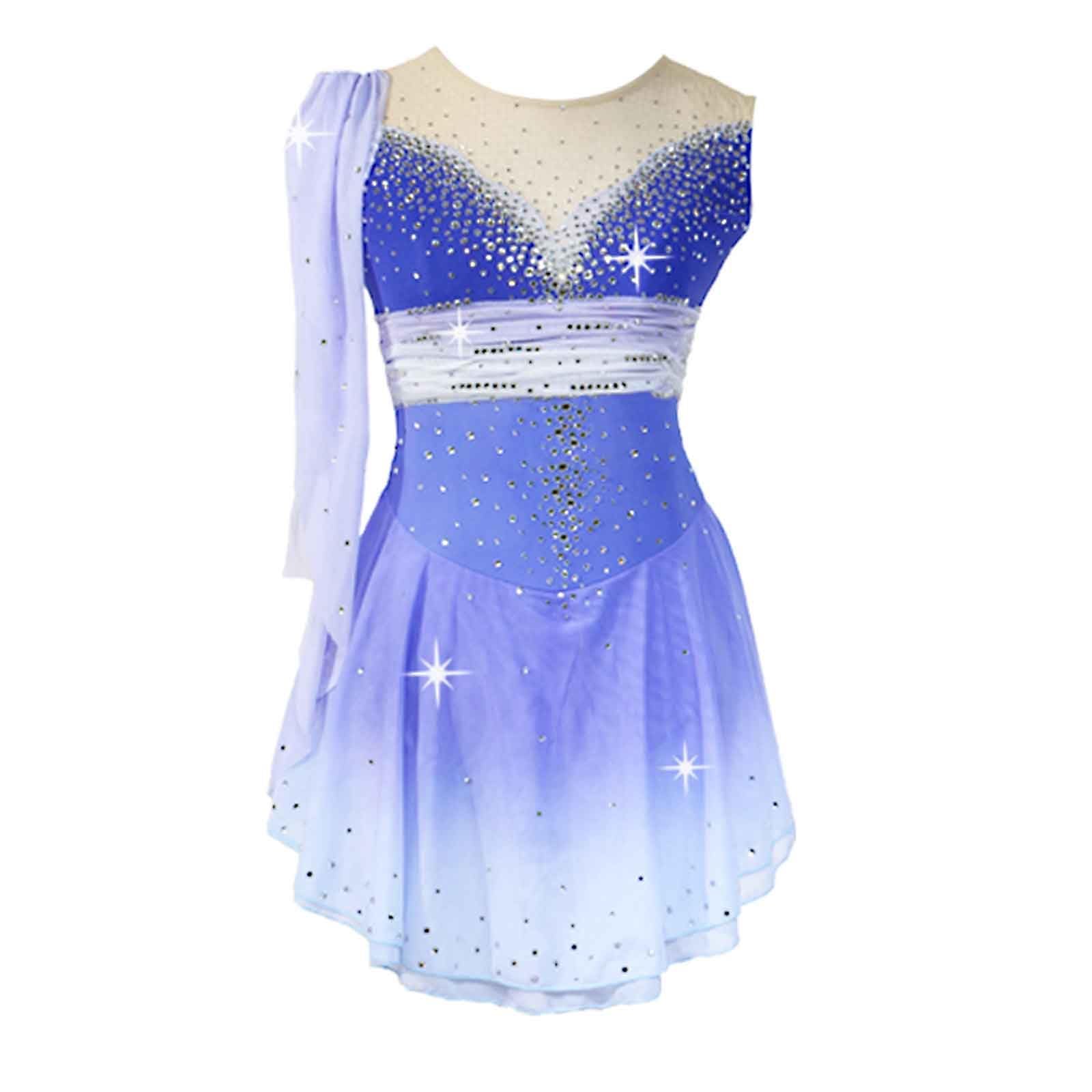 Eiskunstlaufkleider for Frauen Und Mädchen, Handgefertigt, Eiskunstlauf-Wettbewerb, Eiskunstlauf-Outfit