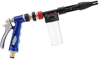 Lavadora de carros de pressão, lavadora de carros de pressão destacável lança espuma de neve lança pistola pulverizadora ferramenta de limpeza de carros