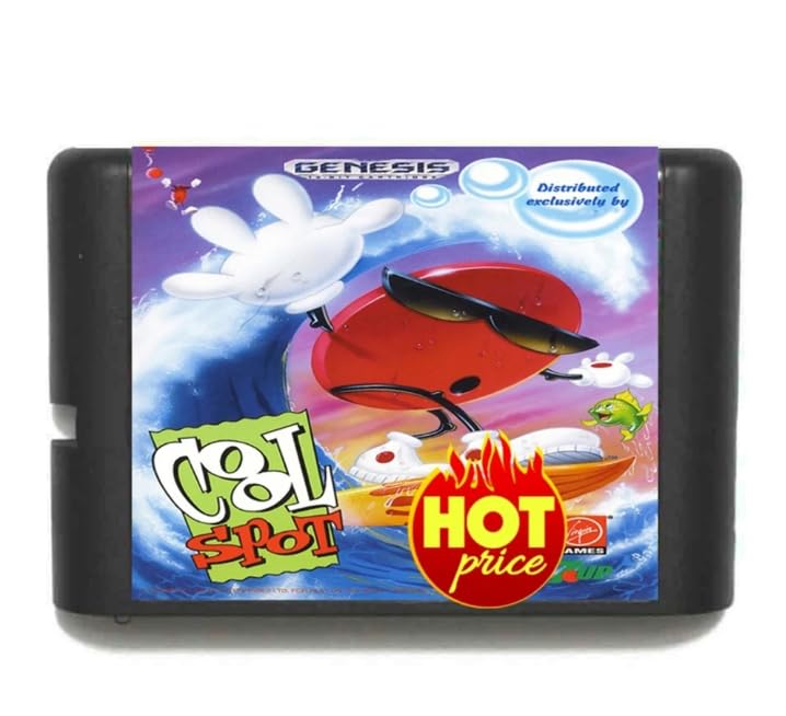 Cool Spot Sur Sega Mega Drive - Version PAL EU - Jeu Action/Aventure