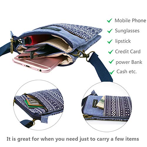Image of Nylon Crescent Crossbody Bag for Women Men Fanny Pack Crossbody Bag Dumpling Lightweight Travel Sling Bag